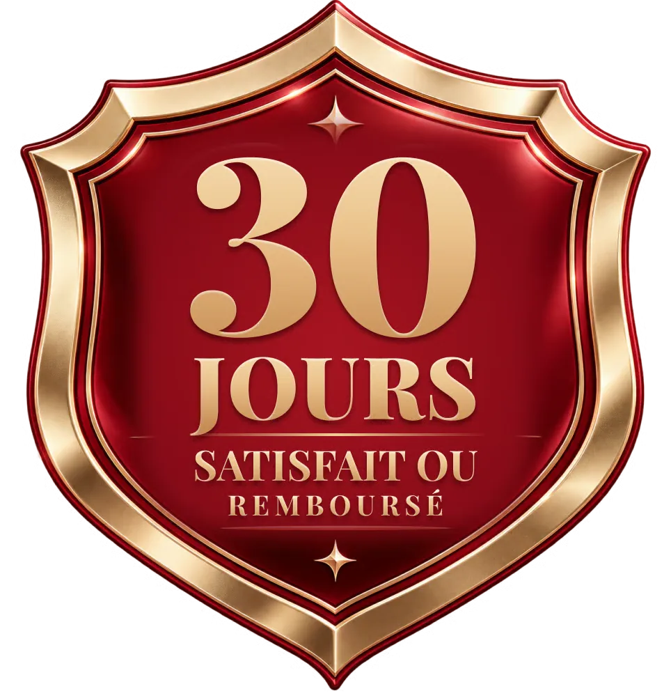 Badge satisfait ou remboursé 30 jours