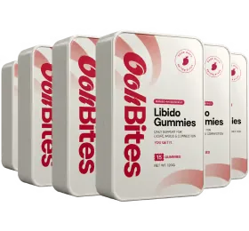 Pack de 6 boîtes de gummies Oohbites, cure de 3 mois